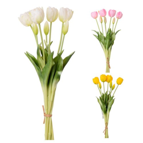 Kytica  tulipán zvaz. 3f 40cm - Umelé kvety