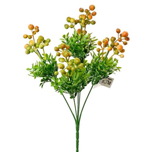 Zápich bobule oranžové 30cm