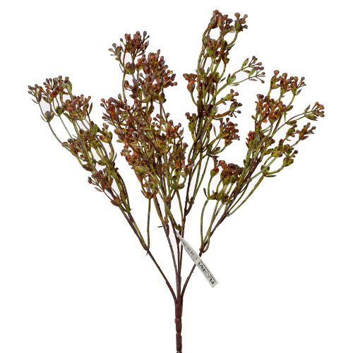 Zápich bobuľky hnedé frkané 35cm