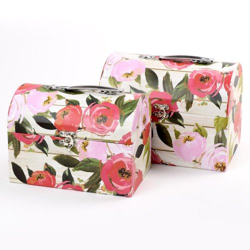 Darčeková krabička truhlica s/2 l23x15x17cm