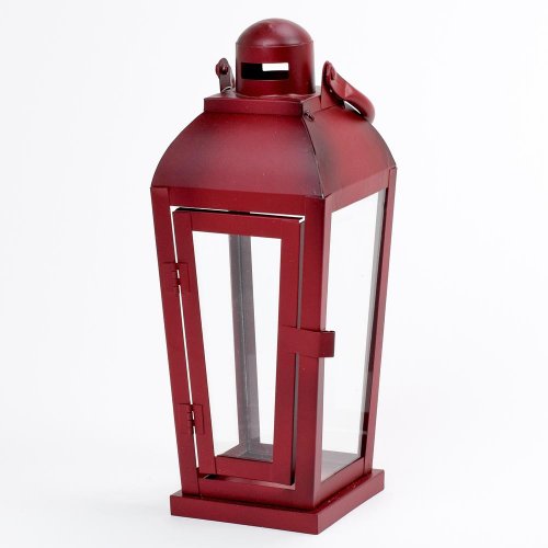 320fl/s lampáš červený s: 11x11x30cm - Lampáše