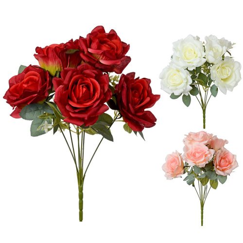Kytica ruža mix 3f 40cm
