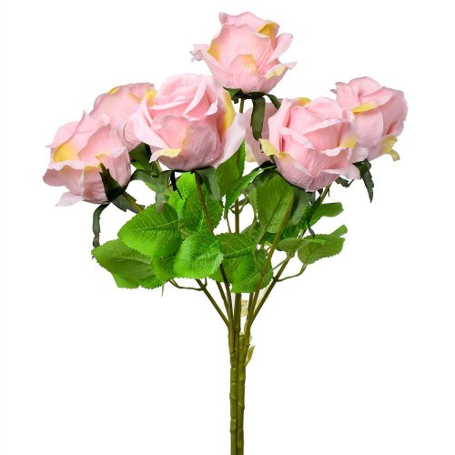 Kytica ruža bl. ružová 45cm