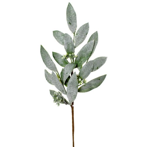 Konár listy gliter 43cm