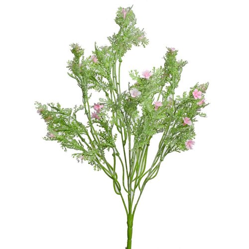 Zápich mini kvietky sv.ruž.  46cm