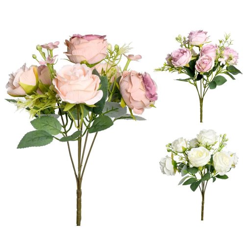 Kytica ruža x5 3f 30cm