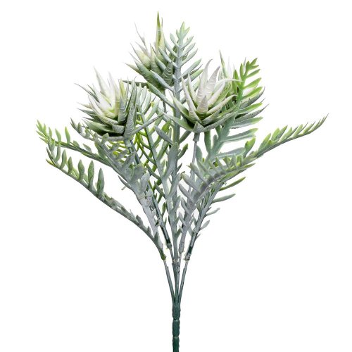 Zápich tilandsia biela 32cm