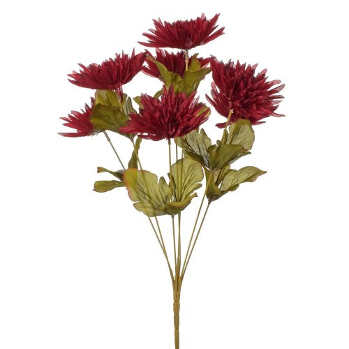 Kytica chryzantéma 45cm červená
