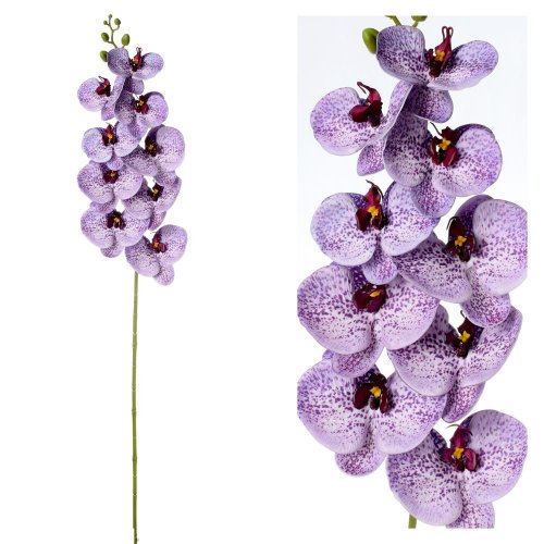 Orchidea phalenopsis fialová 96cm