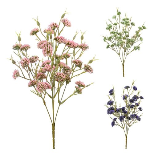 Kytička drobné kvety ďatelinky mix/f 35cm