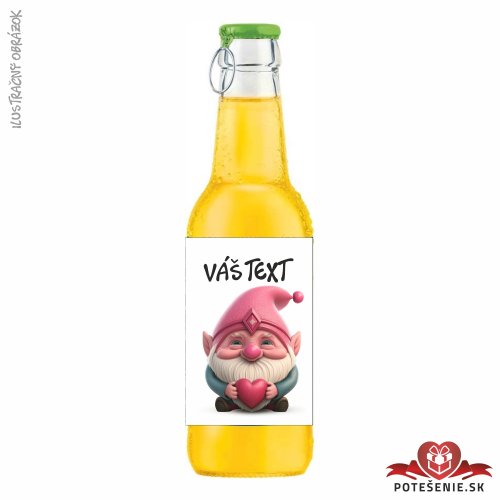 Narodeninový ovocný nápoj pre deti - škriatok 009 - Ovocný džús
