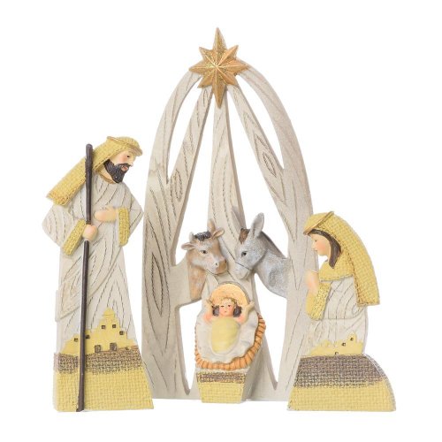 Betlehem béžova sada 3 ks 13xv20x3cm