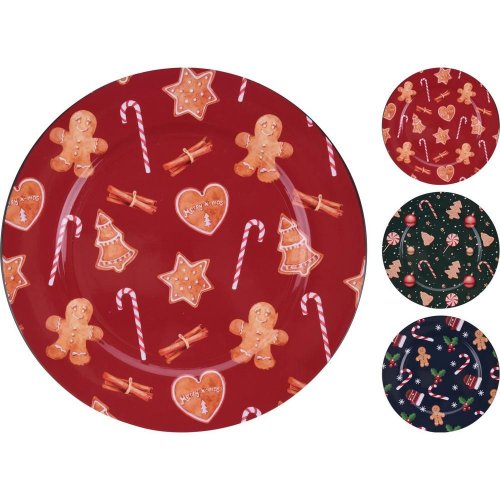 Tácka  33cm 3ass xmas design