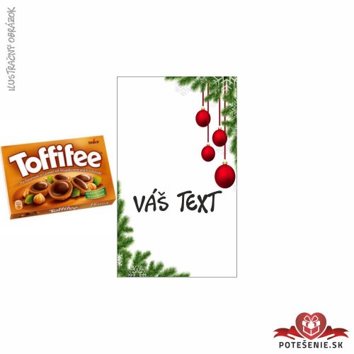 Toffifee gule na čečine - Vianočné Toffifee