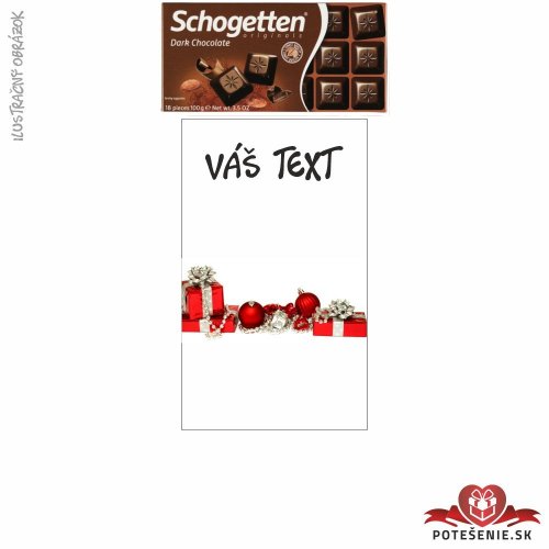 Schogetten čokoláda, červené balíčky  - Schogetten čokoláda