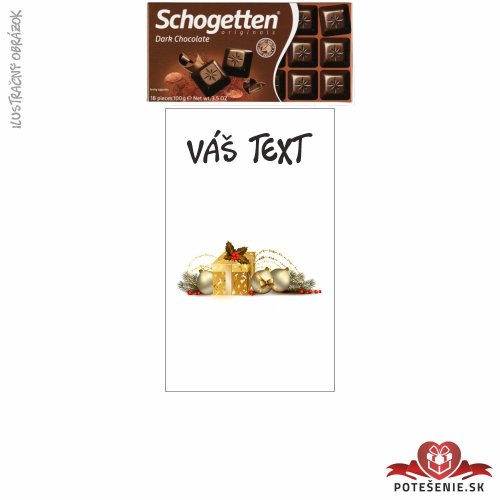 Schogetten čokoláda, zlatý balíček - Schogetten čokoláda