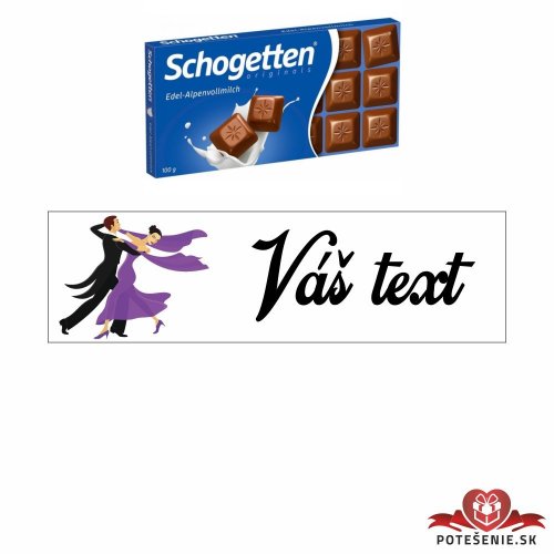 Schogetten čokoládky na ples 29
