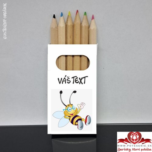 Pastelky / voskovky - včielka 10 - Včielka