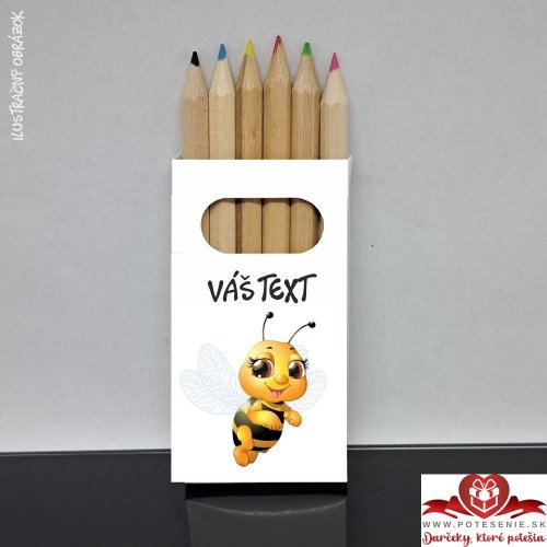 Pastelky / voskovky - včielka 24 - Včielka