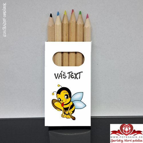 Pastelky / voskovky - včielka 25 - Včielka