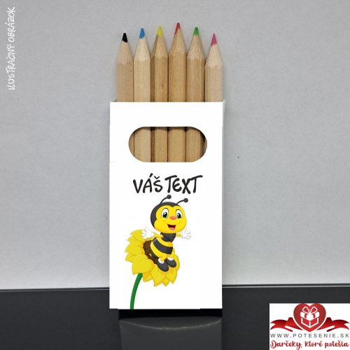 Pastelky / voskovky - včielka 26 - Včielka