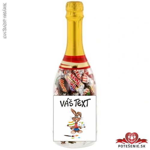 Celebrations candy fľaša šampanského - Veľká noc 28 - Veľká noc