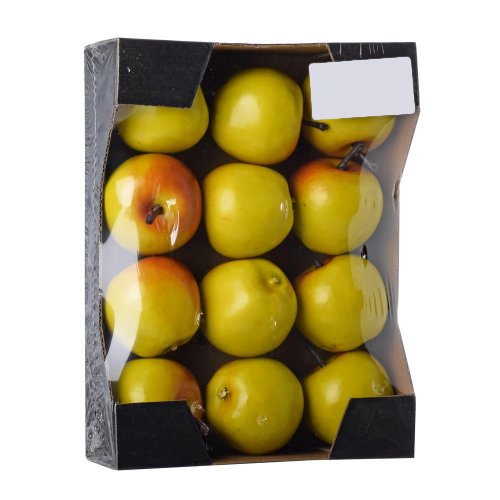 Box jablká zel/če s/12 5,5x.5x5,5cm