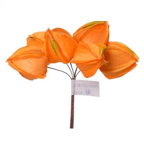 Zápich physalis žlt/or 6ks 13cm - Jesenné dekorácie