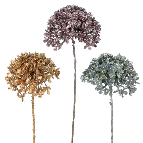 Ks hortenzia mini glilt, mix/f 30cm - Umelé kvety