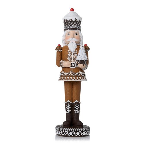 Vojačik polyres 8,3x8,3x31cm hnedý