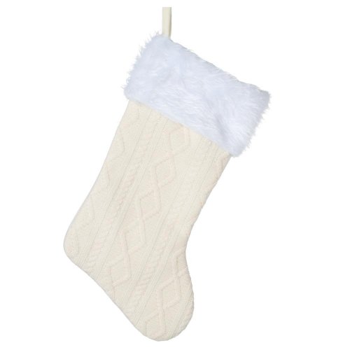 Záves vian.ponožky šedá/krém mix/f textil mix 12 45cm