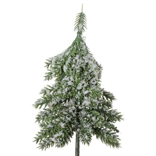 Zápich stromček osnežený bal/12 13cm