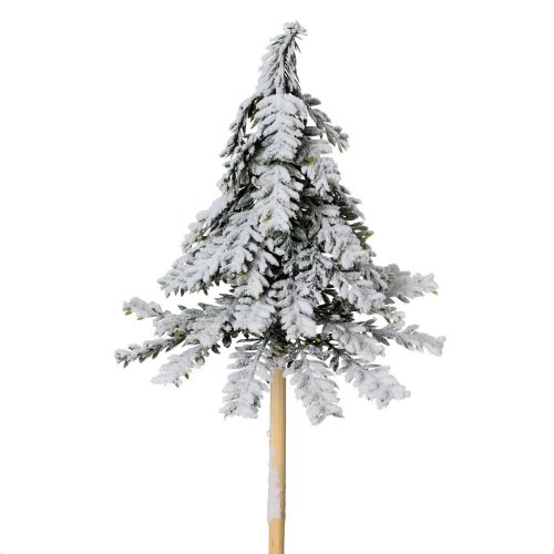 Zápich stromček osnežený bal/6 25cm