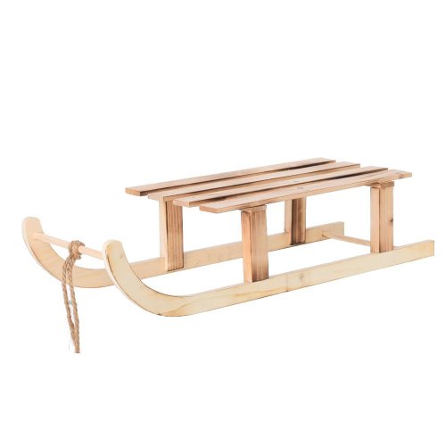 Sánky drevo natur 60x21x14cm