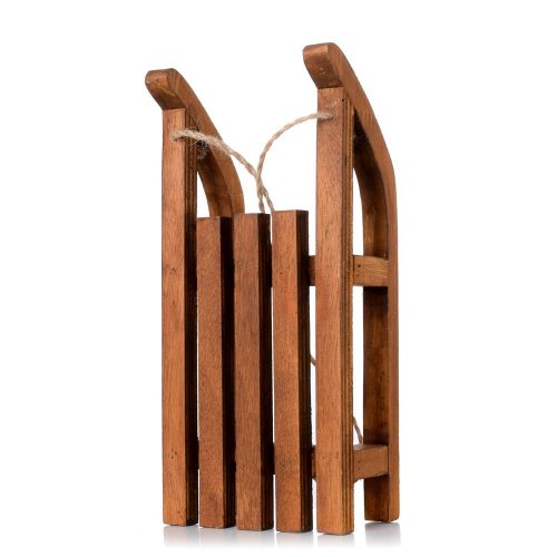 Sánky dekor. drevo 24*11*6.5cm - Vianočné dekorácie a ozdoby