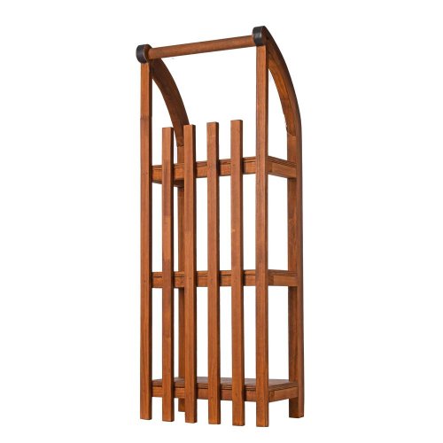 Polica sánky drevo 62*27*18cm