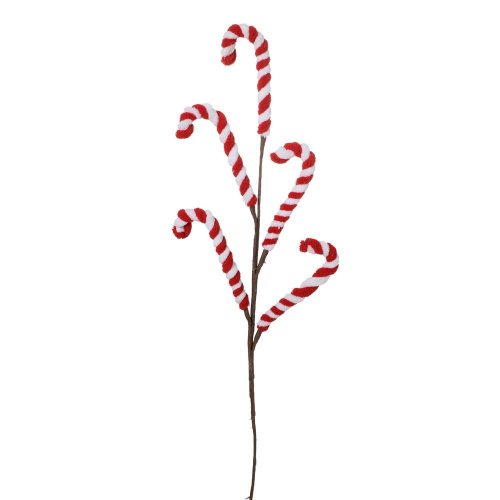 Zápich vian. lízatká bie/čer 48cm