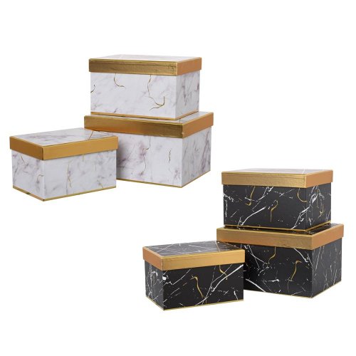 Darčeková krabička s/3 mix vzorov 26x21x15cm