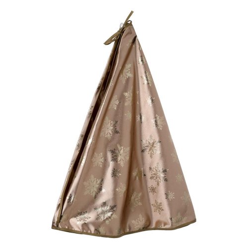 Kryt stojana na strom, vz. vločka hne/zla sat/textil pr.120cm