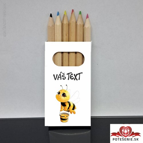 Pastelky / voskovky - včielka 18 - Pastelky / voskovky - včielka