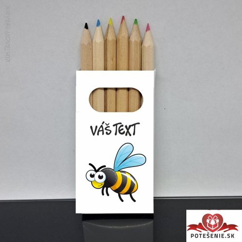 Pastelky / voskovky - včielka 27 - Pastelky / voskovky - včielka