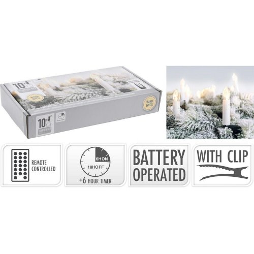 Sviečky 10ks časovač  ax2001000