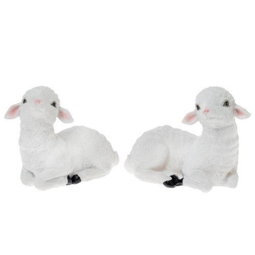 Ovca poly 15x8x11cm biela mix