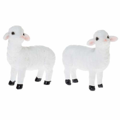 Ovečka poly 8cm biela mix