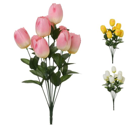Kytica tulipán x9 mix f 45cm