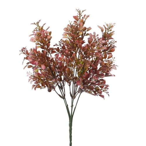 Zeleň krušp. lístky bordové 34cm