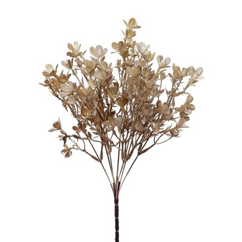 Zeleň drob. kvietky hnedé 34cm