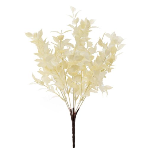 Zeleň drob. lístky krémové 33cm - Umelé kvety