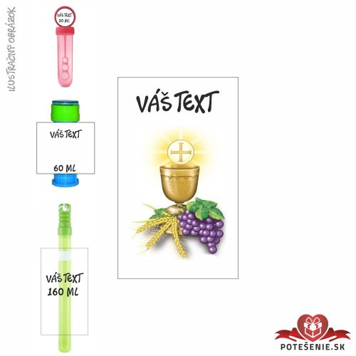 Bublifuk na prijímanie/birmovku