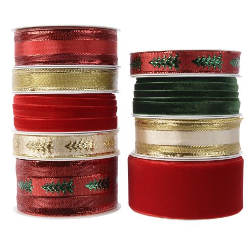 Stuha polyester mix far 9ass1,5cmx4m